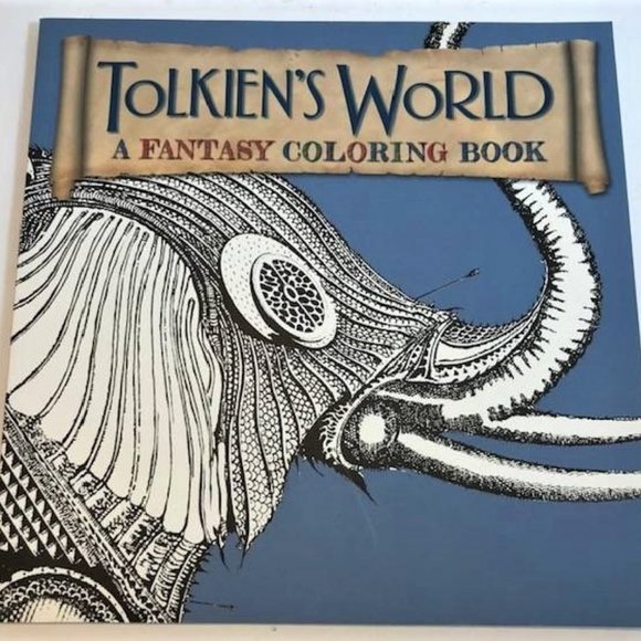 Tolkien's World Colouring Book | The Official A Game of Thrones Colouring Books - Picture 1 of 9